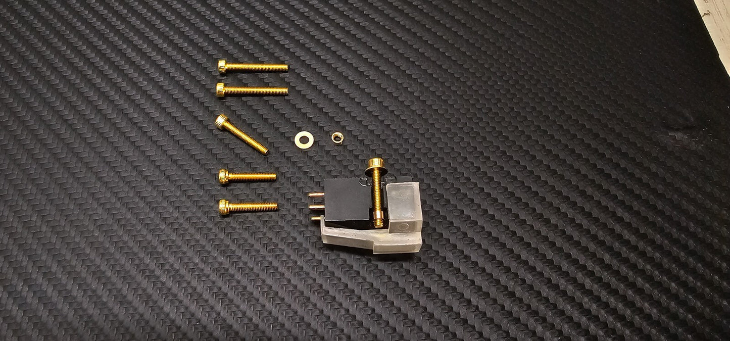 Phono Screws Set M2.5 L = 14mm 16mm 20mm for Denon DL103 (R)2