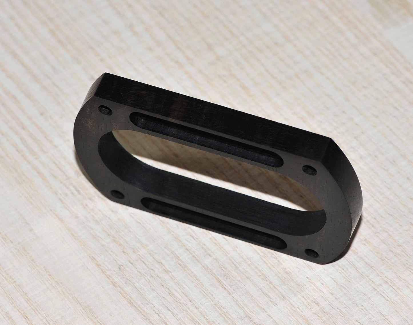 Exclusive Baseplate Base Slider Spacer for SME 3009 / 3012 Ebony Wood - NEW -1