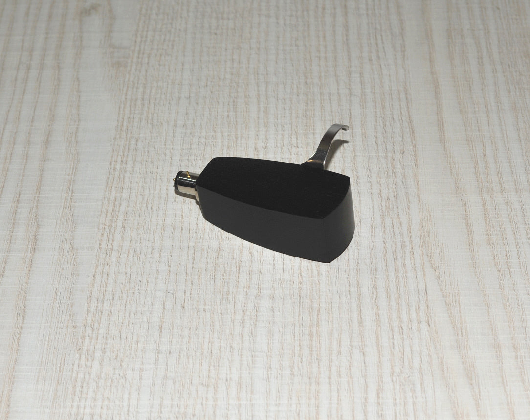 Custom-made wood Headshell for Ortofon SPU GT Royal N Cartridges - Ebony Wood3