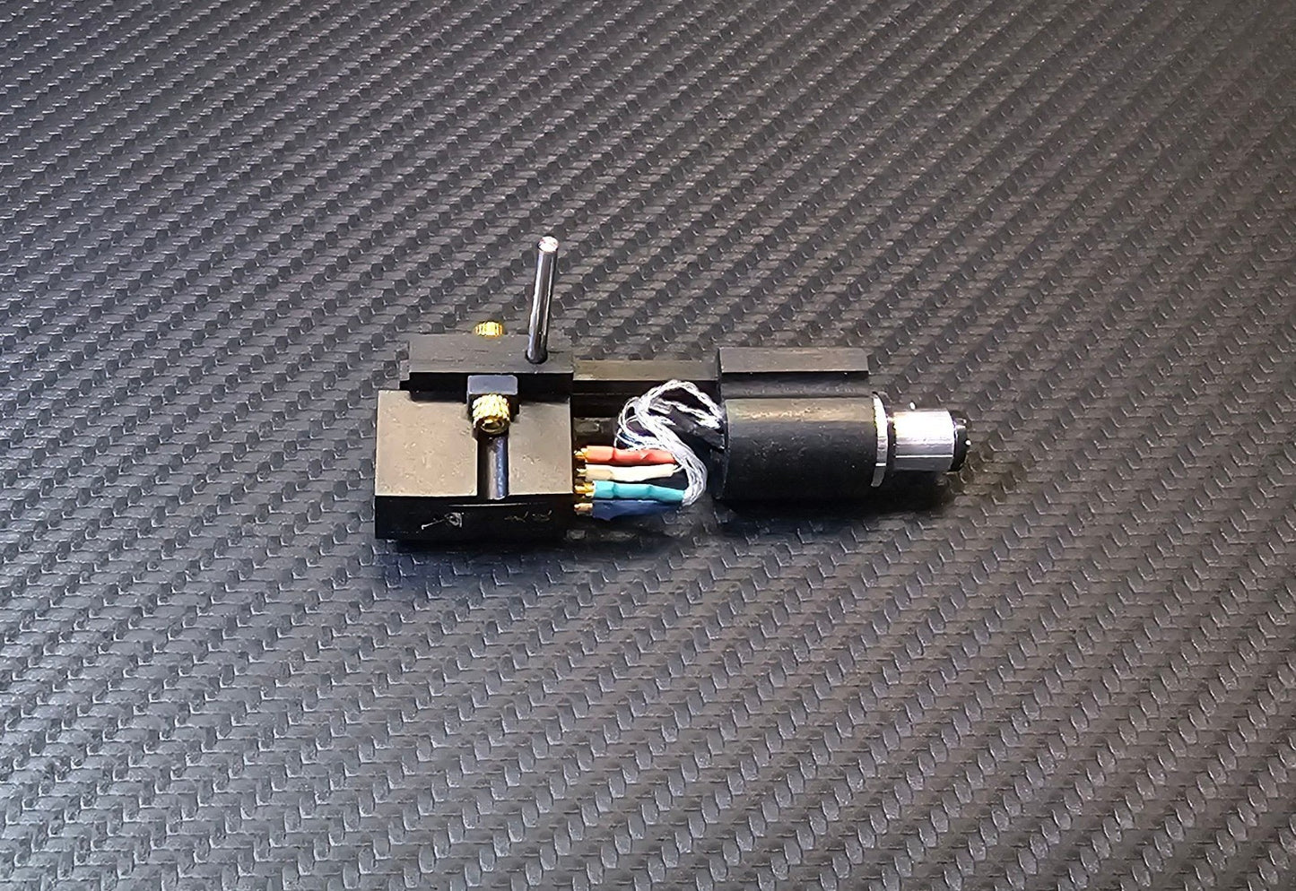 Exclusive CUSTOM-MADE Headshell made of Ebony Wood for Ortofon RMG/SAEC/SME 30128
