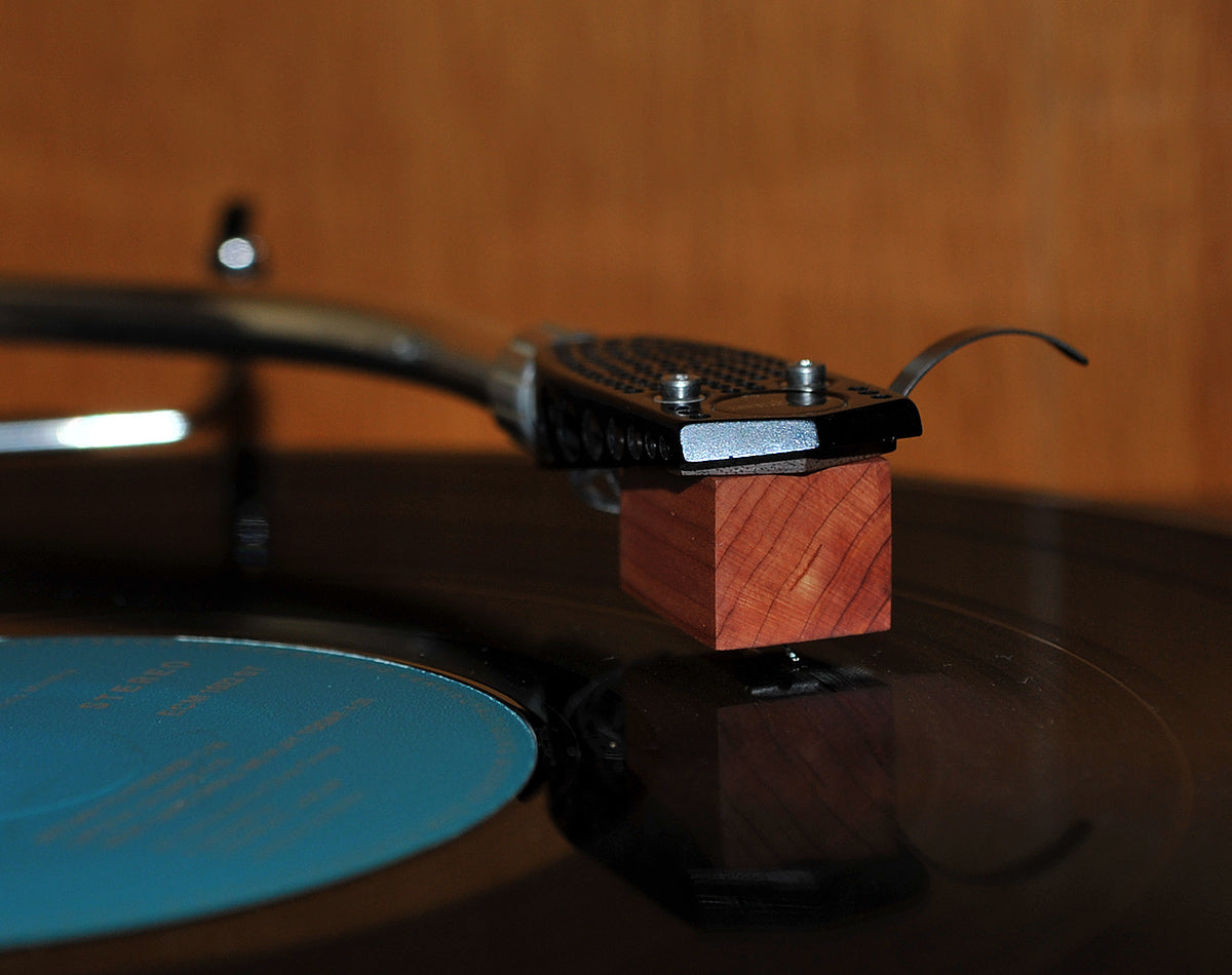 WOOD BODY for AudioTechnica AT95E Cartridge MC Look - New - Sound Improvement6