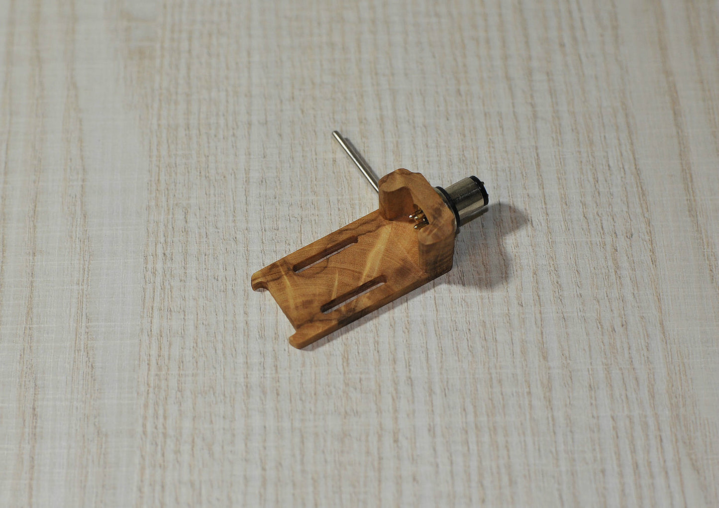 Exclusive Headshell For Ortofon ESL S1000 Tone-Arm Olive Wood Tone Arm2