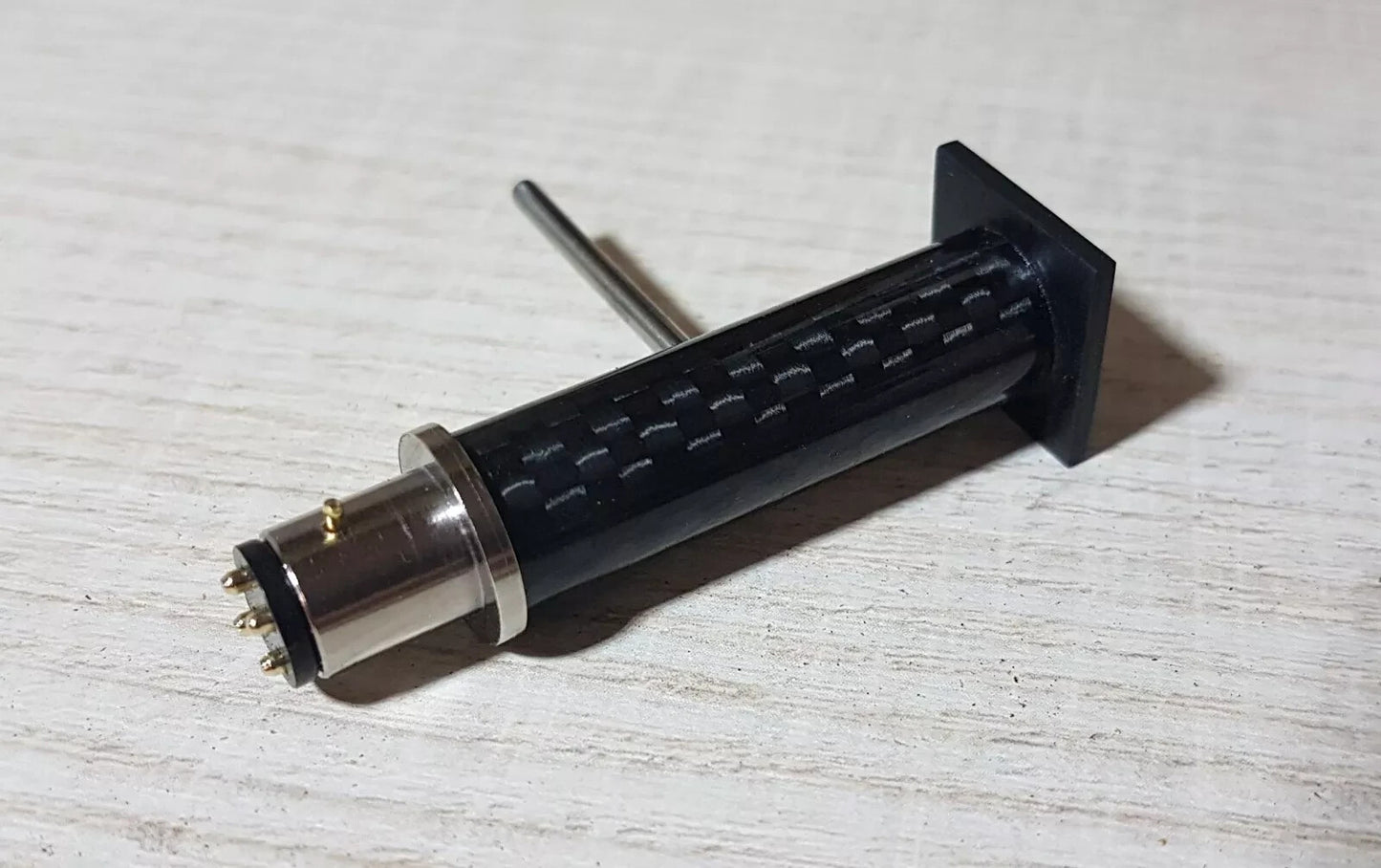 Adapter for mounting DECCA FFSS on SME arms Real Racing Carbon - 4 PINS - NEW -1