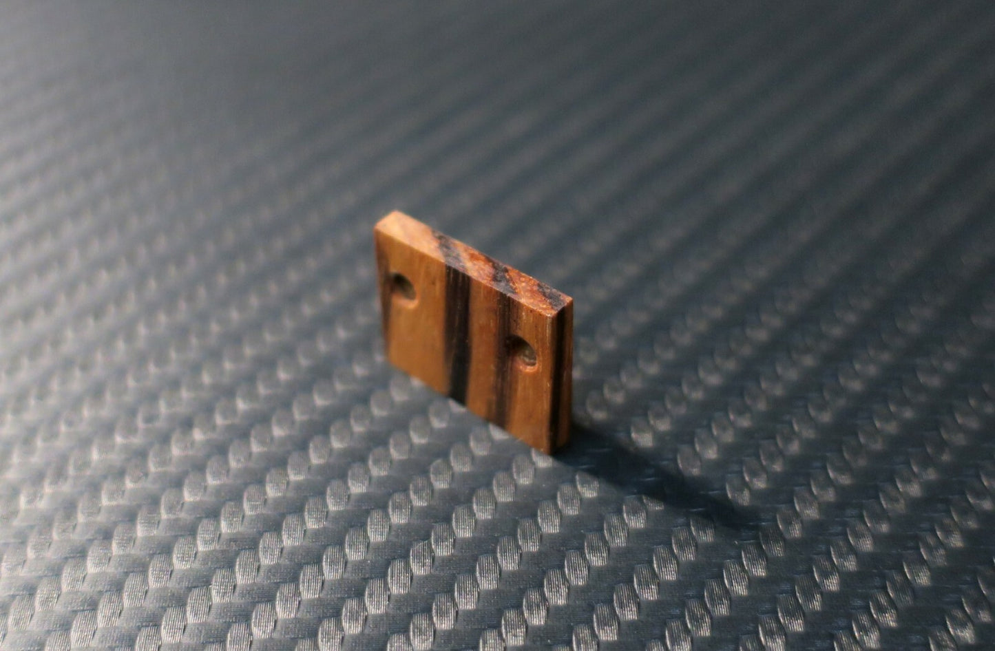 Universal Headshell Damper Spacer for Denon Cartridges / Tonabnehmer Zebrawood1