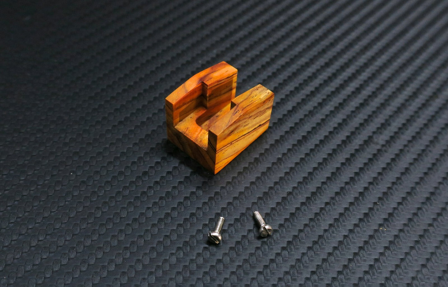 Custom-Made Wood Body for NAGAOKA MP110 MP200 Cartridge made of Cocobolo Wood1