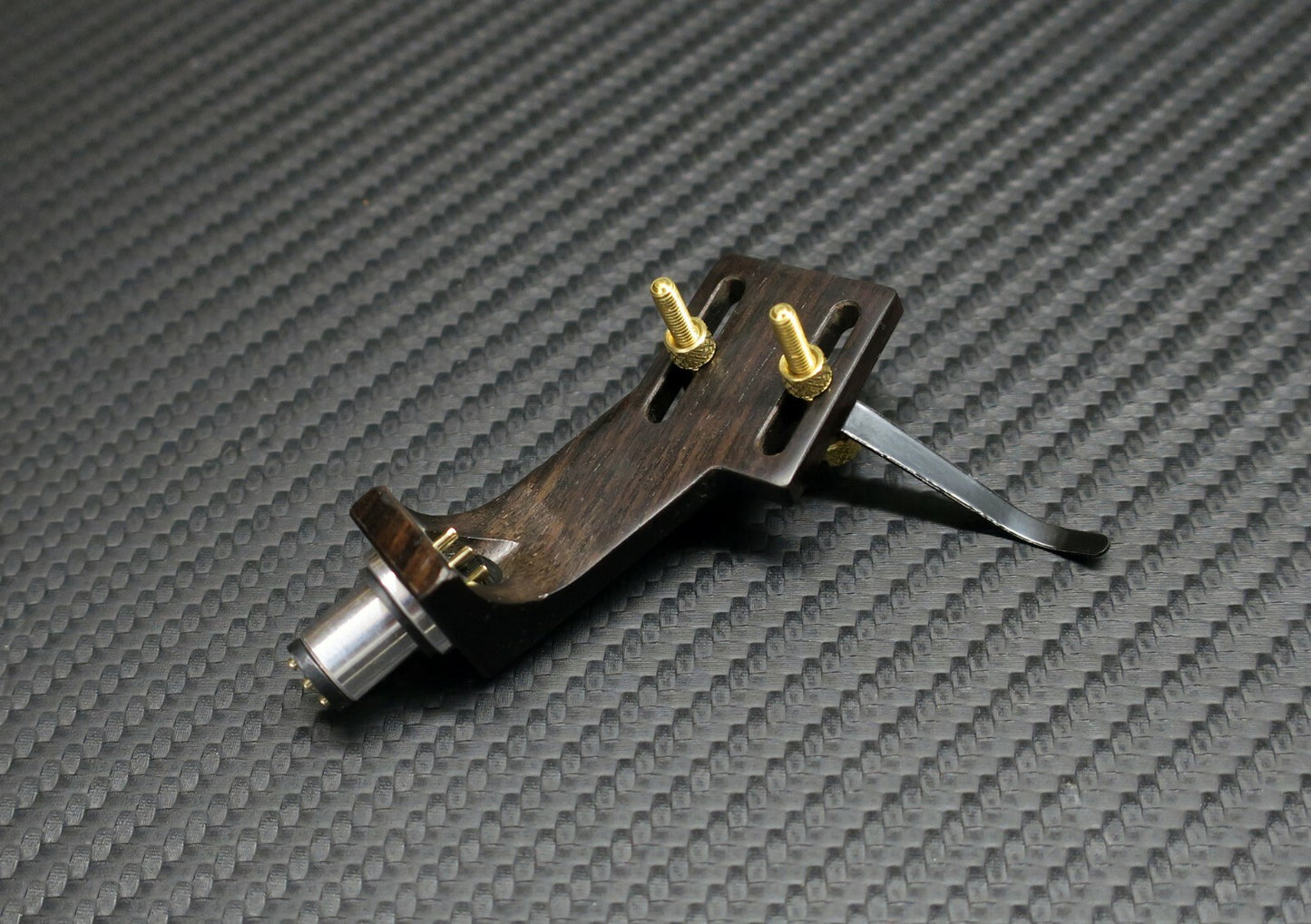 Custom-Made Wood Headshell for Denon DP300F Dual CS 418 Teac TN-2802