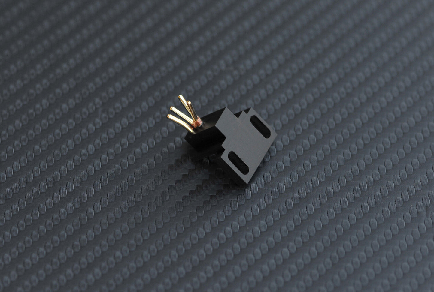 Custom-made Connector / Slider 4 Pins gold-plated DECCA LONDON BLACK/GREY/GOLD3