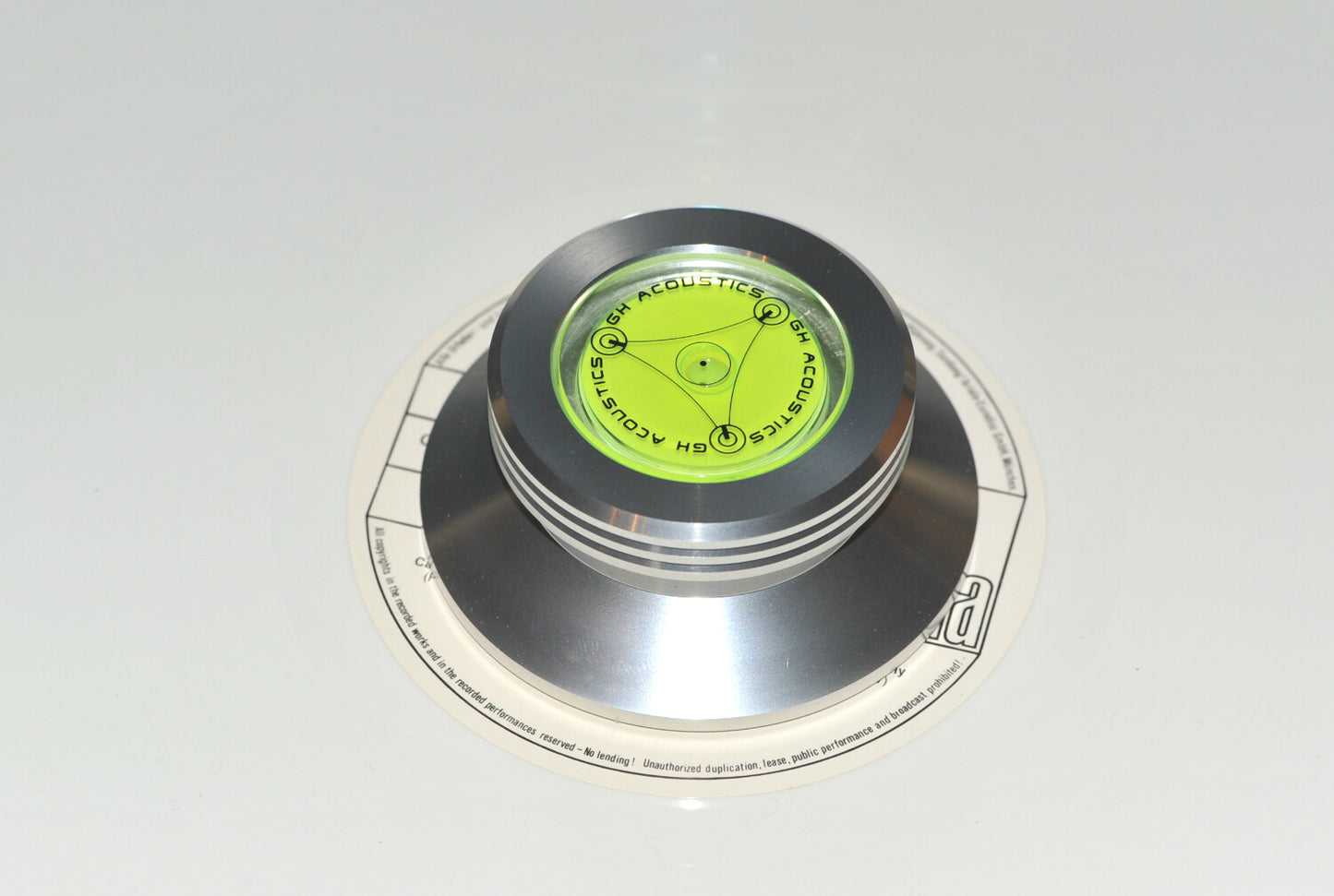 Plattengewicht Turntables Disc Stabilizer LP Vinyl Record Gewicht Clamp Silver2