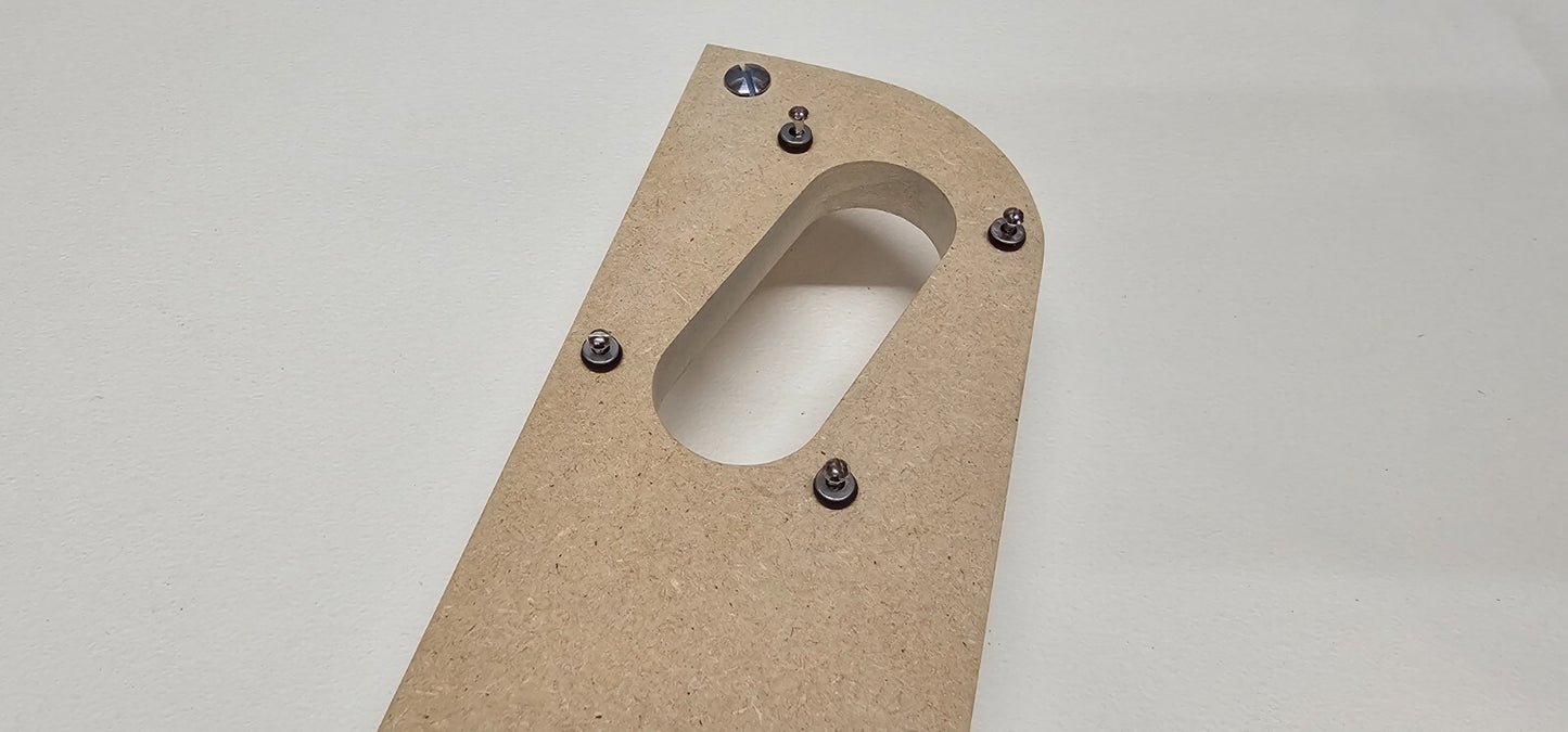 Tonarmboard Base for Thorens TD124 TD-124 / SME 3009 MKI MKII HiFi MDF3