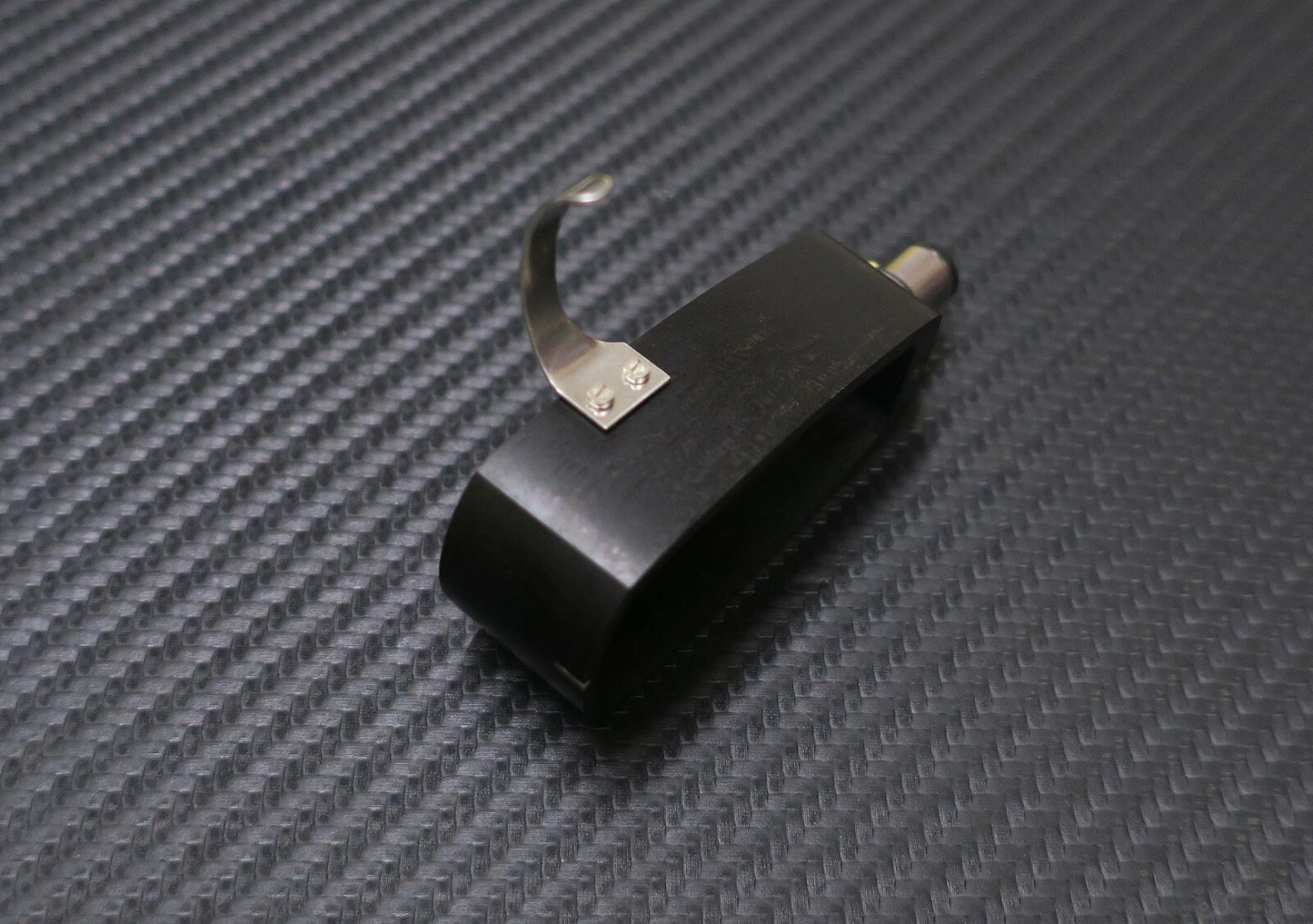 Custom-Made Headshell Opera Collection Series Overhang Azimuth Adjustment Ebony3