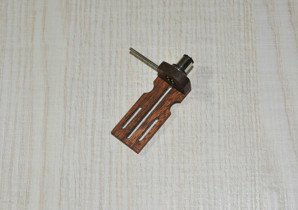 CUSTOM-MADE Headshell for Tonearms with SME Connector Type Mahogani Wood Unique2