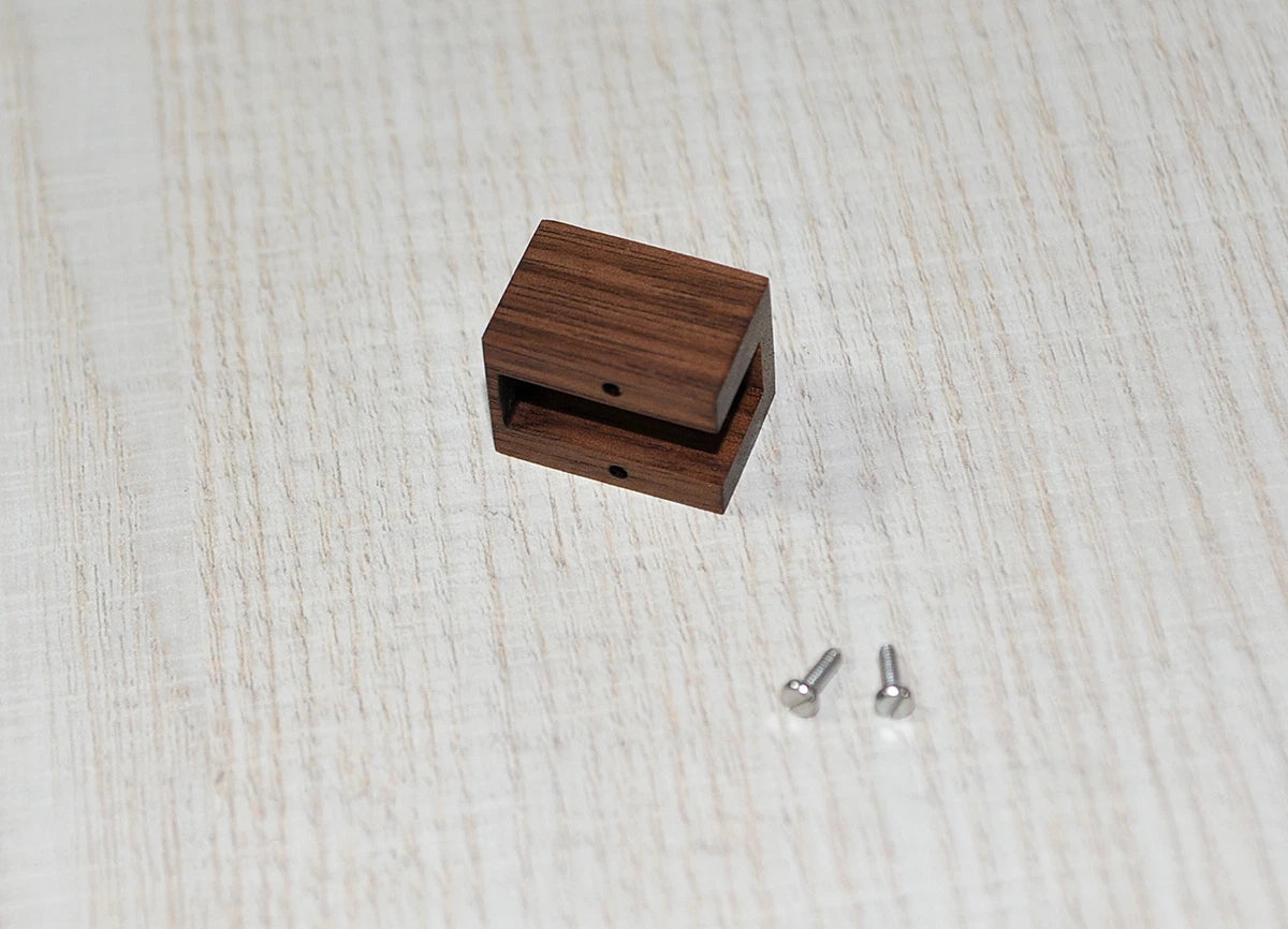 Custom-Made Walnut Wood Body for Audio-Technica AT95 Cartridge (MC Design)