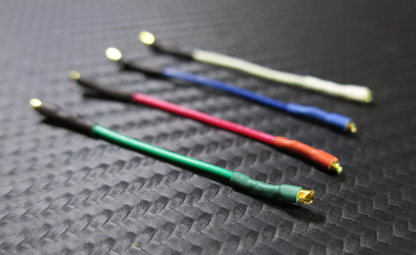 High Quality Wires Set Leads OFC Cooper 24k gold plated terminals for Phono Cartridge / Headshell