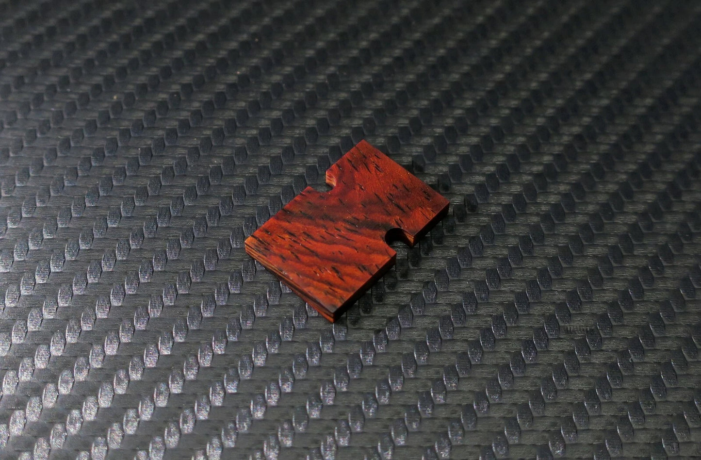 3mm Spacer / Shock Absorber / Weight for DENON DL 103 Series Cartridge made of Cocobolo Wood