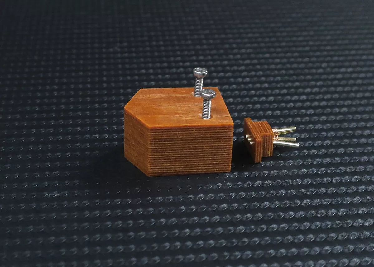 Custom-Made Panzer Wood Body + Connector for Decca London Black / Blue / Grey / Maroon / Gold / Super Gold