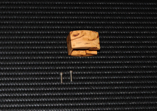 Custom-Made Karelian Birch Wood Body for Audio-Technica AT-VM95 Cartridge