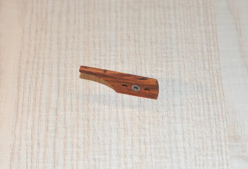 Custom-Made Cocobolo Wood Headshell for Clearaudio Concept Tonearm / Turntable