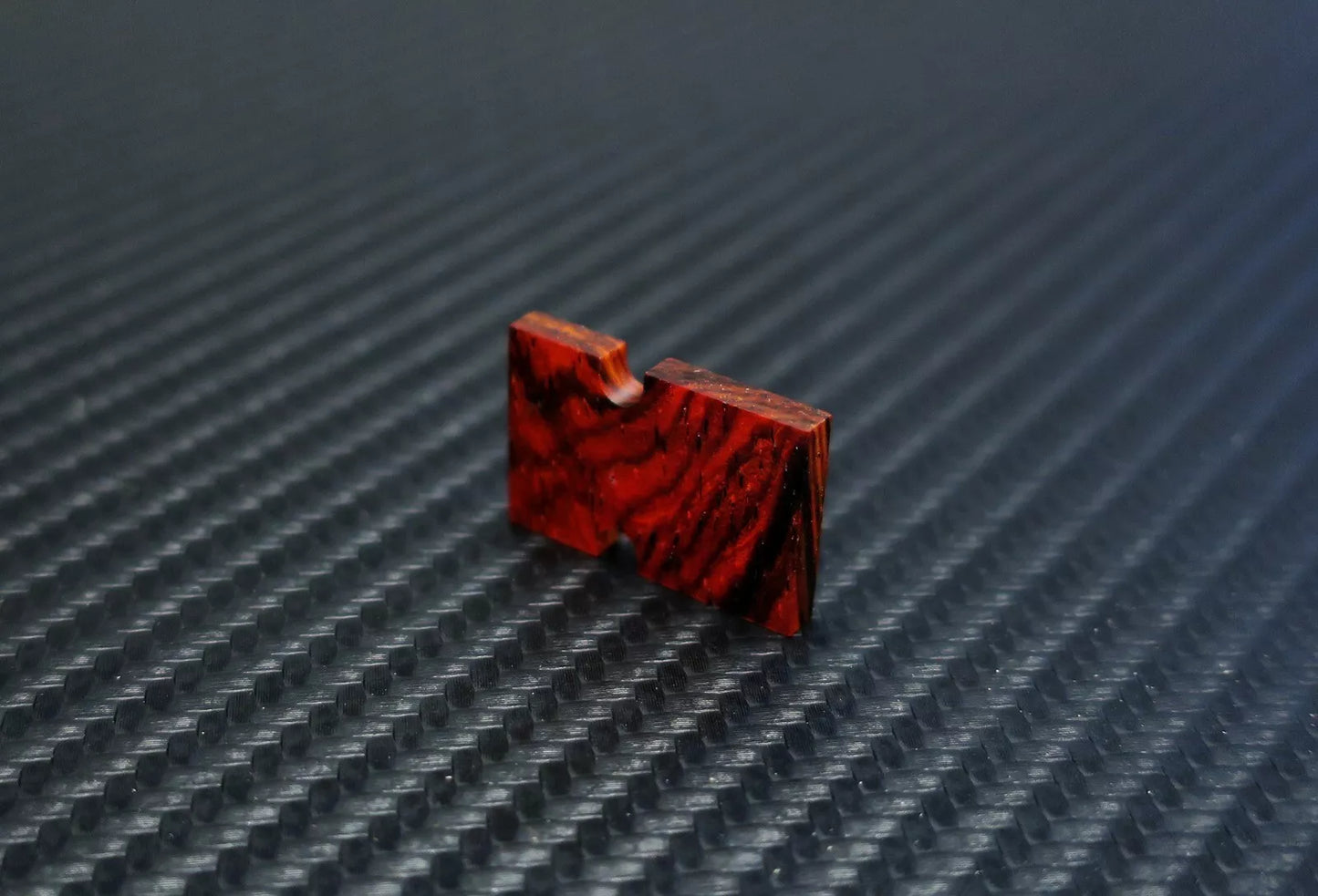 3mm Spacer / Shock Absorber / Weight for DENON DL 103 Series Cartridge made of Cocobolo Wood