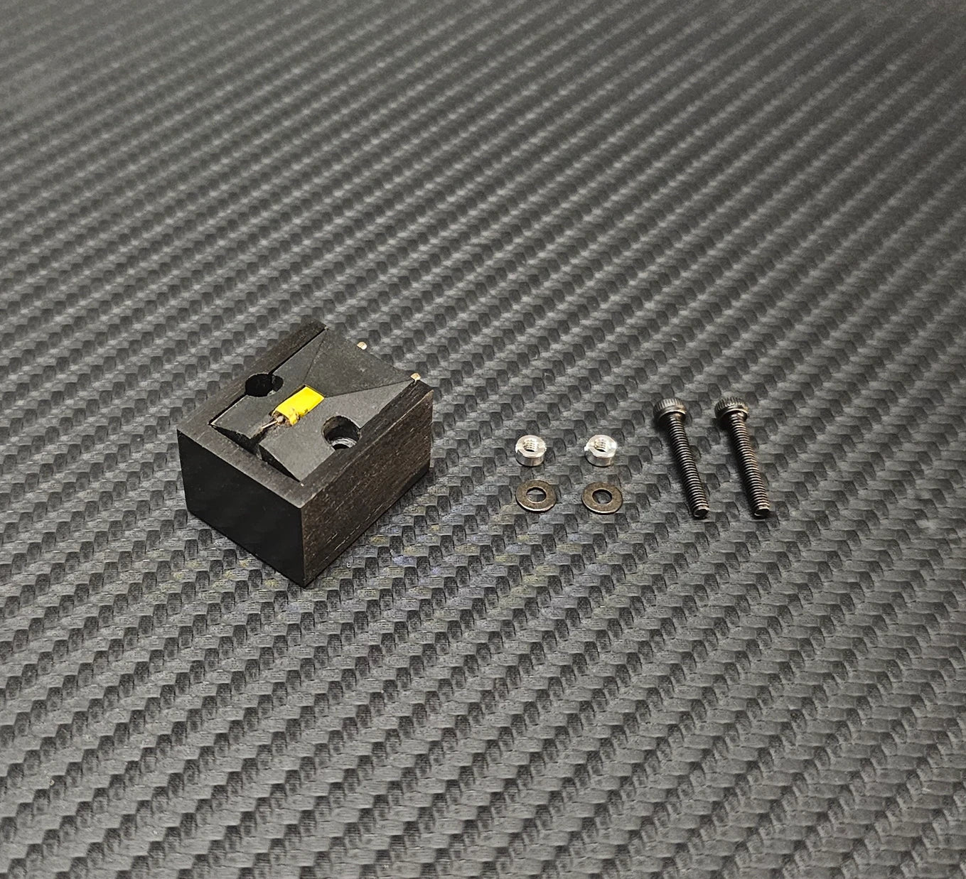 Custom-Made Ebony Wood Body for DENON DL 103 Series - NO MODIFICATION IS REQUIRED -