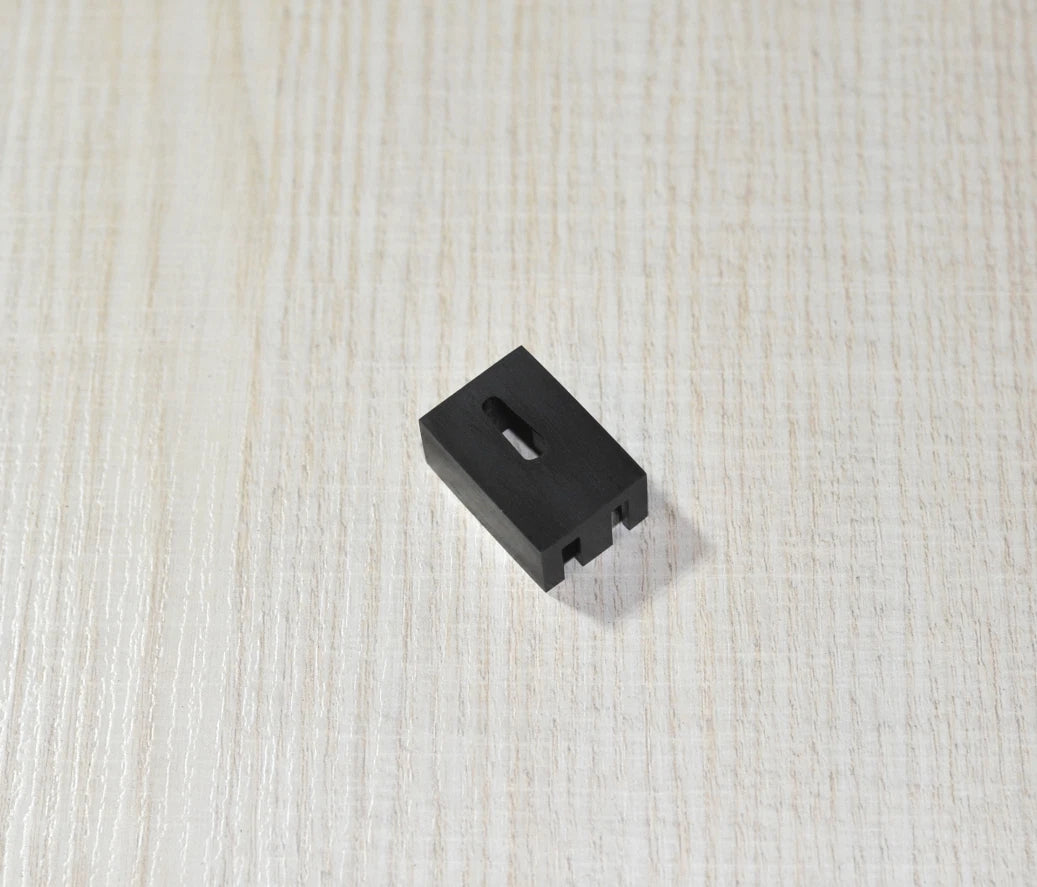 Custom-Made Ebony Wood Body for DENON DL 103 Series Cartridge (Top fixing, no adhesive)