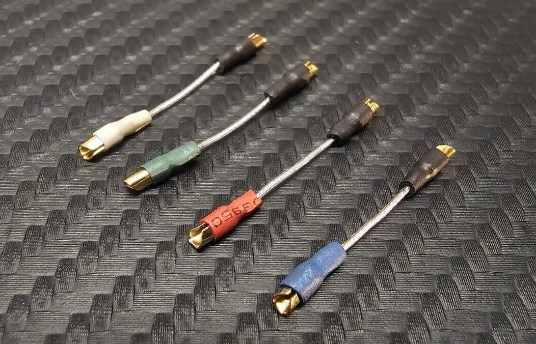 Very short 25mm Wires Set FURUKAWA High quality 99.99% Pure Silber for cartridge