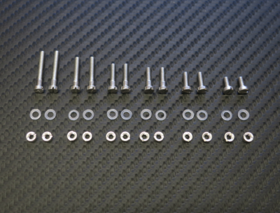 Hi-End ULTRA-LIGHT Screw Set for Phono Cartridge Pickup NON-MAGNETIC Aluminium0