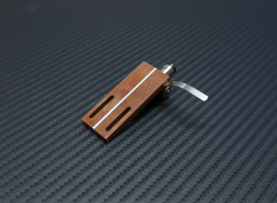 Custom-made Headshell for Tonearms with SME / Ortofon Type Connector PANZERHOLZ0