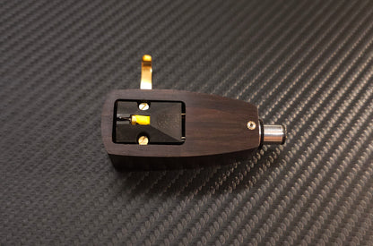 Custom-Made Rosewood Headshell for Denon DL103 Series with SME Connector Type and Azimuth Adjustment