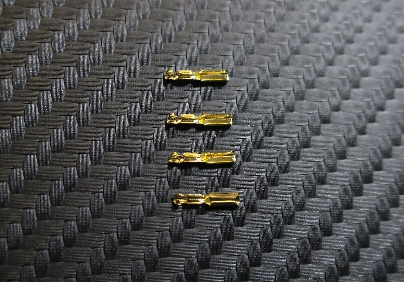 High Quality 24K Gold Plated Connector Clips for Phono Cartridge Pins NEW0
