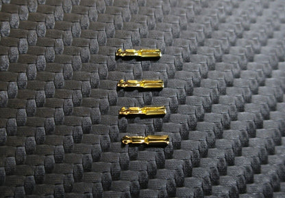 High Quality 24K Gold Plated Connector Clips for Phono Cartridge Pins NEW0