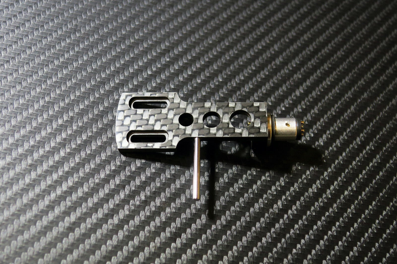 Exclusive Custom-Made Headshell For Technics Tone-Arm Real Racing Carbon Unique1