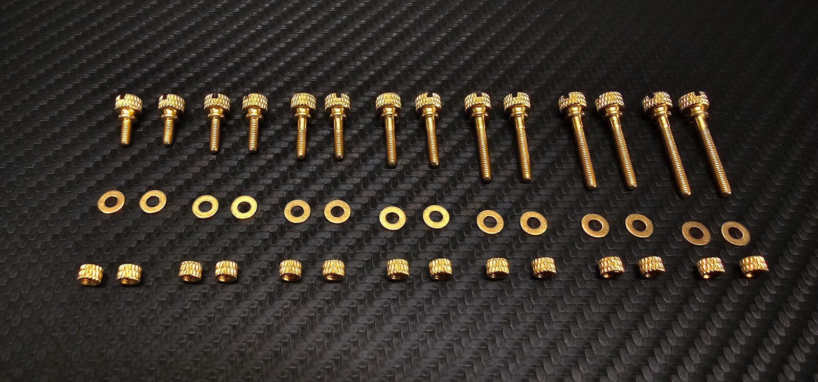 High End Premium Phono Screws Set M2.5  L=6-20mm non-magnetic !5