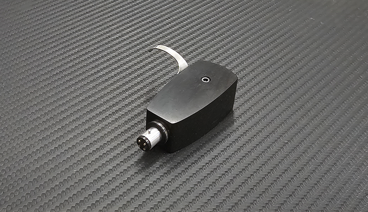 Custom-Made Wood Headshell for Vintage Ortofon SPU A MONO - Ebony Wood0