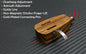 Custom-Made Headshell Opera Collection Serie Overhang Azimuth Adjustment Zebra0