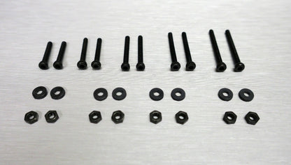 Phono Schrauben Set M2 Innensechskant für Tonabnehmer / Headshell Black1