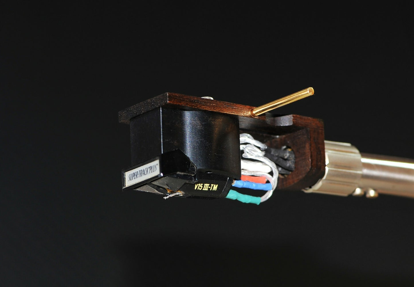 Wood Body for SHURE V15 Type III Cartridge Custom Made of Ebony Wood  - NEW -0