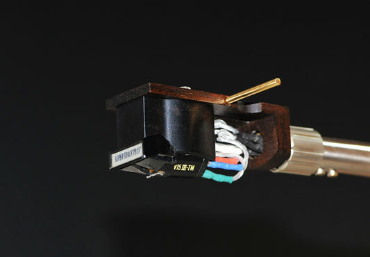 Wood Body for SHURE V15 Type III Cartridge Custom Made of Ebony Wood  - NEW -0