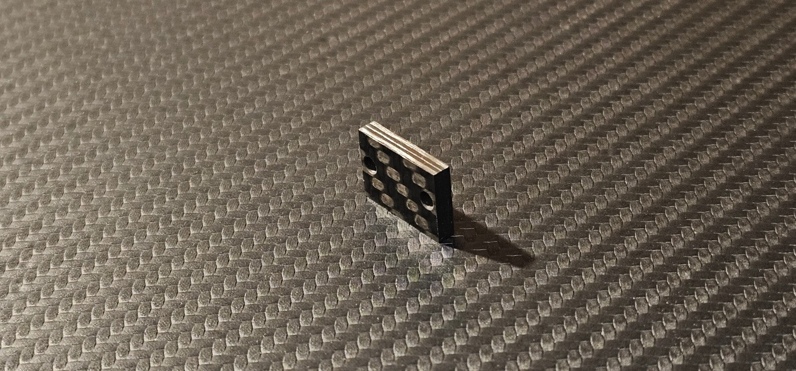 2.9 mm Damper Spacer f. Audio-Technica VM530 Series Cartridge Racing Carbon1