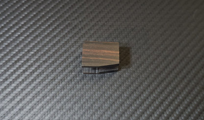 WOOD BODY for NAGAOKA MP200 Cartridge made of MAKASAR EBONY  - NEW Version1