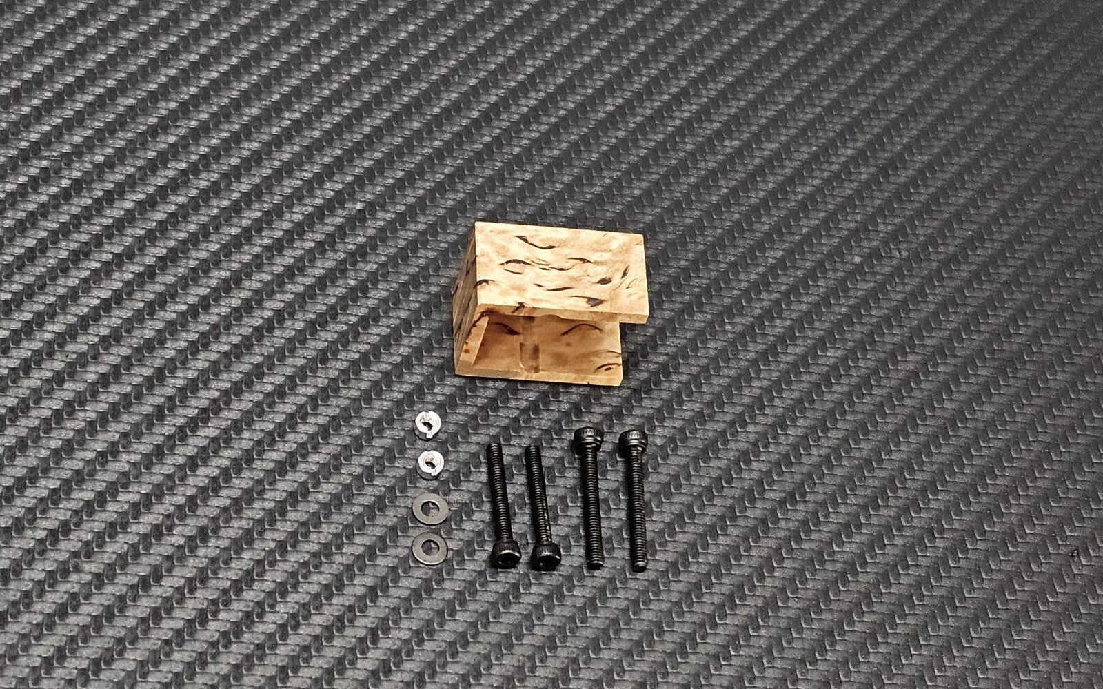 Custom-Made Wood Body f. DENON DL 103(R) Birch - NO MODIFICATION IS REQUIRED -0