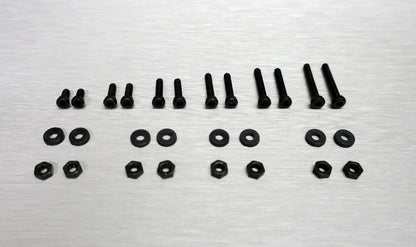 Schwarze Phono Schrauben Set M2 Inbusschrauben für Tonabnehmer / Headshell0