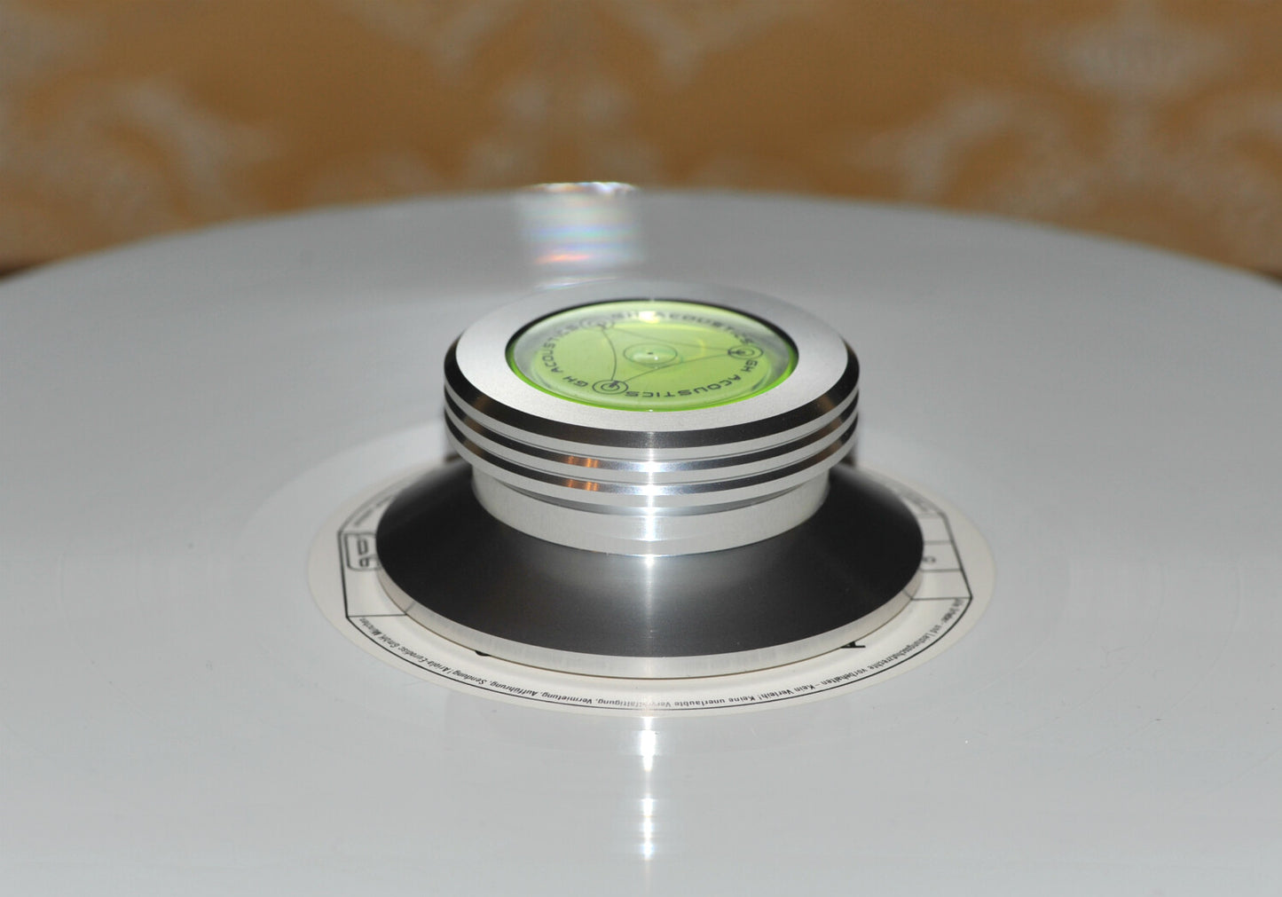 Plattengewicht Turntables Disc Stabilizer LP Vinyl Record Gewicht Clamp Silver1