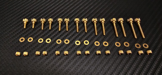 High End Premium Phono Screws Set NON-MAGNETIC Bronze M2.5  L=6-20mm0