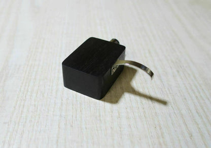 Custom-Made Headshell for EMT TSD15 Cartridge made of Ebony Wood NEW DESIGN 20193