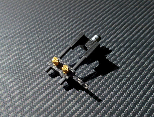 Exclusive CUSTOM-MADE Headshell made of Carbon for Technics/Ortofon/SAEC/SME0