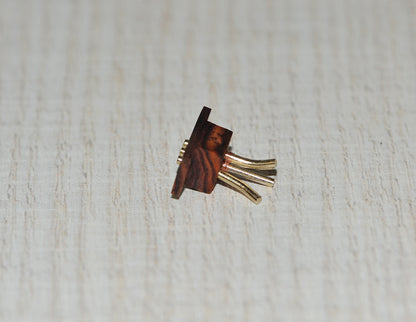 Connector 4 Pins Gold-Plated for Decca London Black/Grey/Gold Custom-Made1
