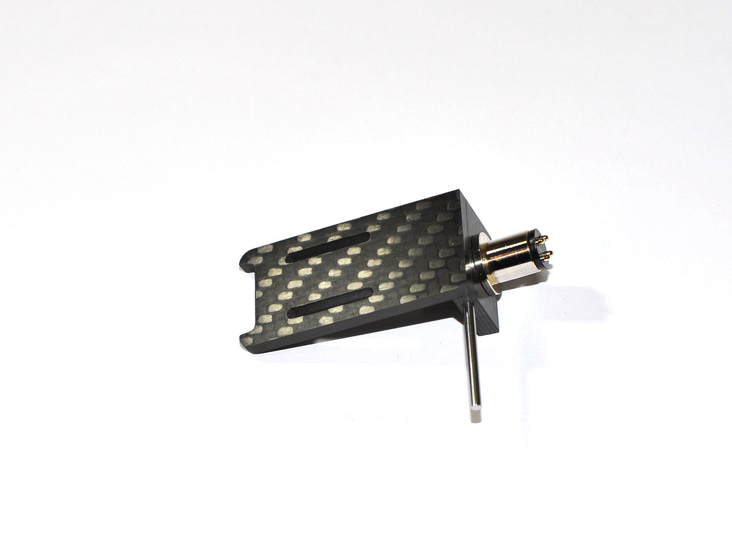 Custom-Made Headshell / Real Racing Carbon for EMT Tonearm AZIMUTH  ADJUSTMENT0