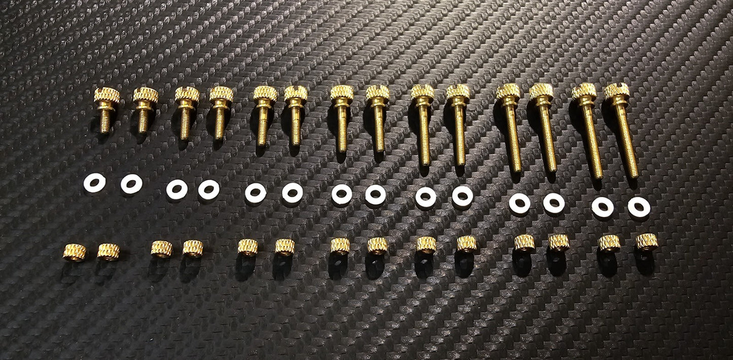 High End Phono Schrauben Set M2.5 6-20mm NICHT MAGNETISCH - NEU -1
