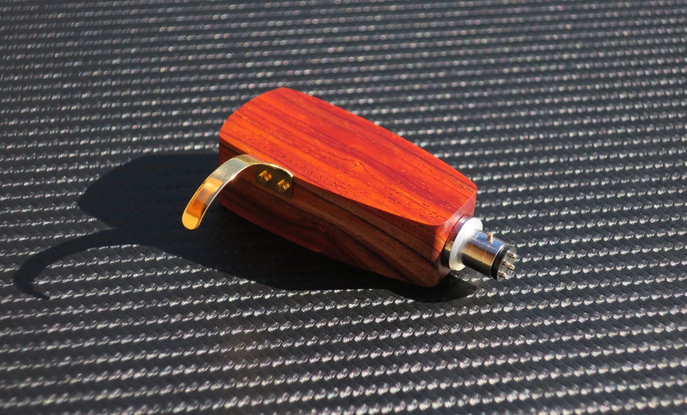Custom-Made Wood Headshell for Ortofon SPU GT Royal N cartridges - Cocobolo Wood3
