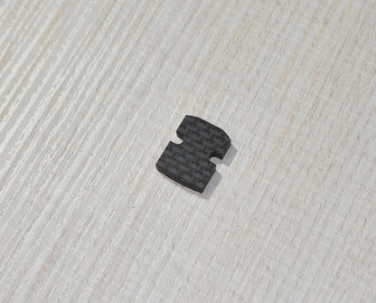2.7mm Headshell Damper Spacer For Audio-Technica PTG33 Cartridge Racing Carbon0